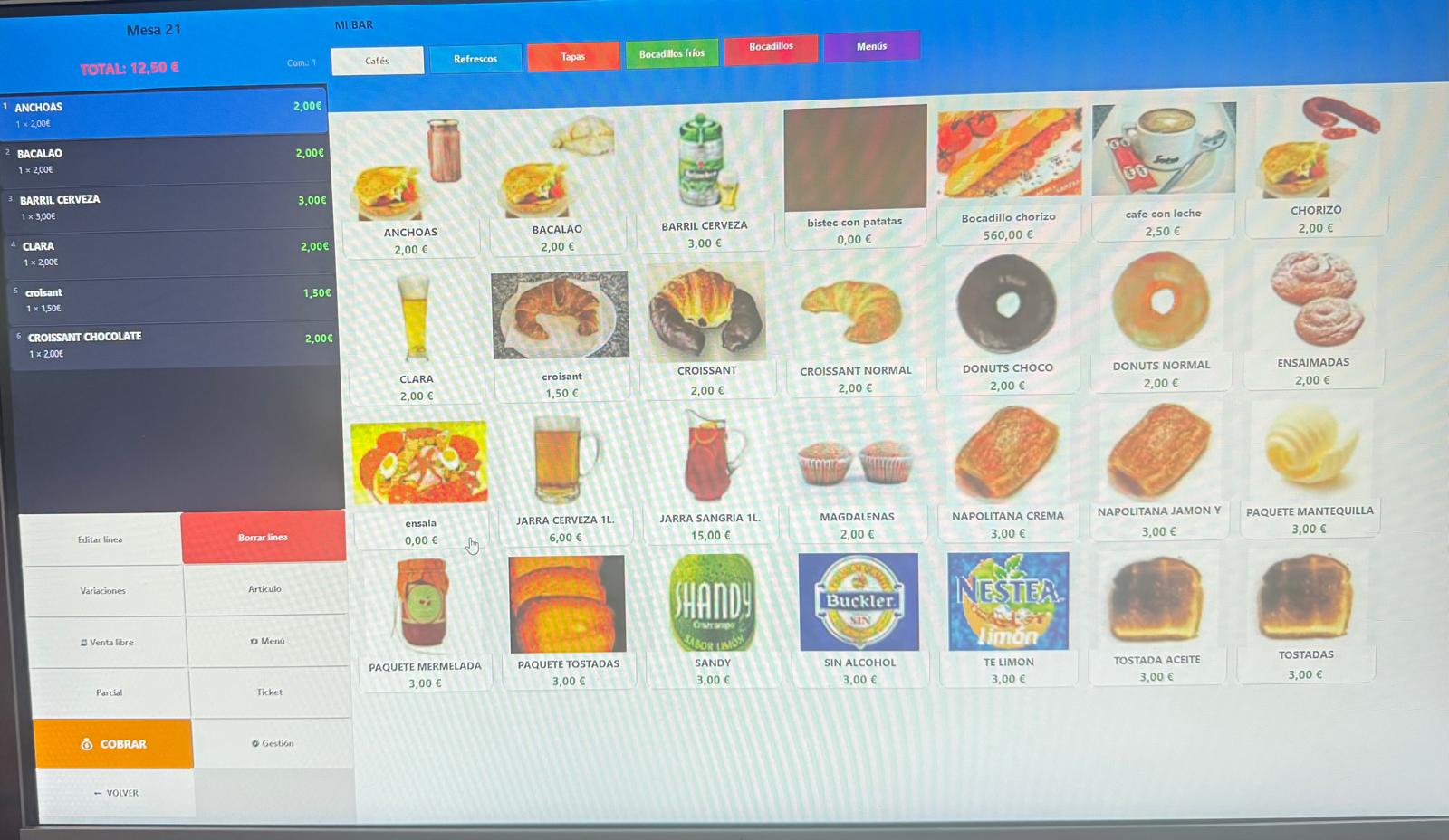 TPV Táctil — El TPV para hostelería con la mejor UX